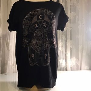 Truly madly deeply black witchy t shirt form UO
